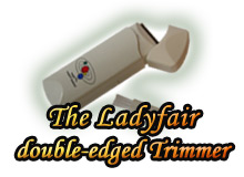 Ladyfair pubic hair trimmer- remove pubic hair